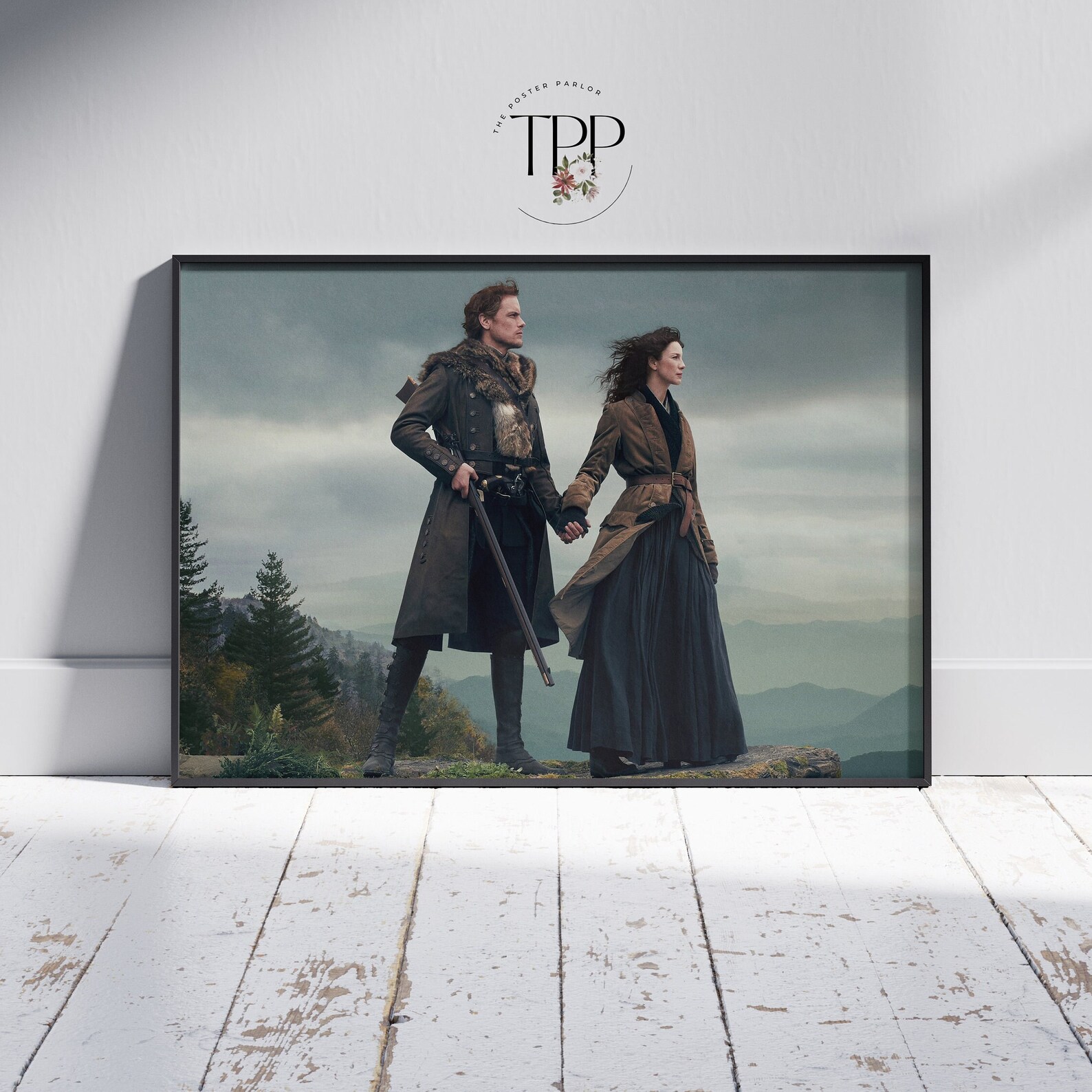 Outlander TV Series Poster: Claire Fraser Fine Art Print - Etsy