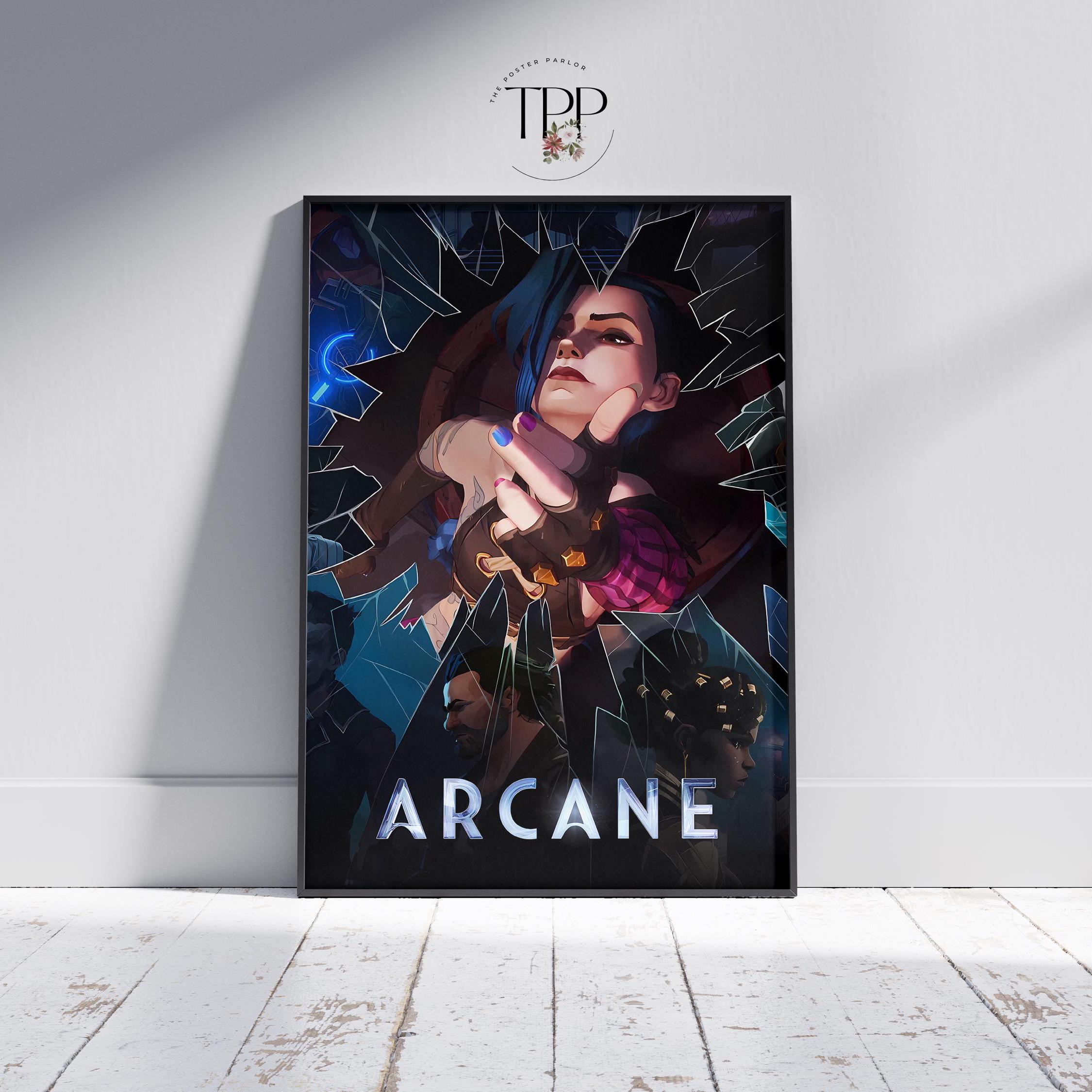 Arcane Season 2 Poster: Jinx and Vi, League of Legends Art - Etsy
