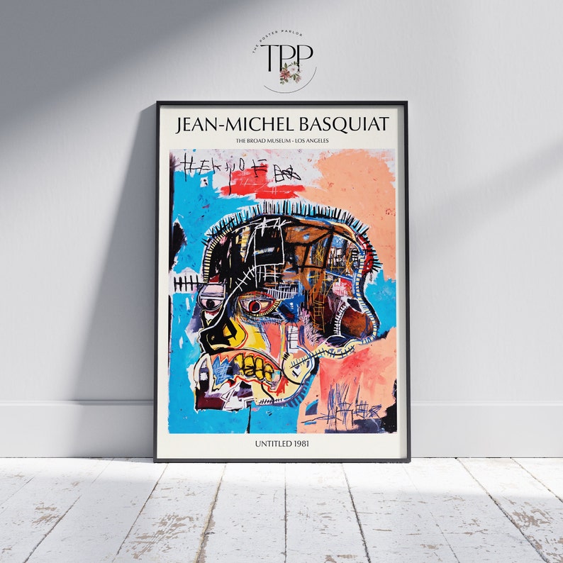 Affiche Jean Michel Basquiat, art mural de peintre américain, peinture street graffiti, impression haute qualité, cadeau pour les amateurs de rue contemporains Design -6-