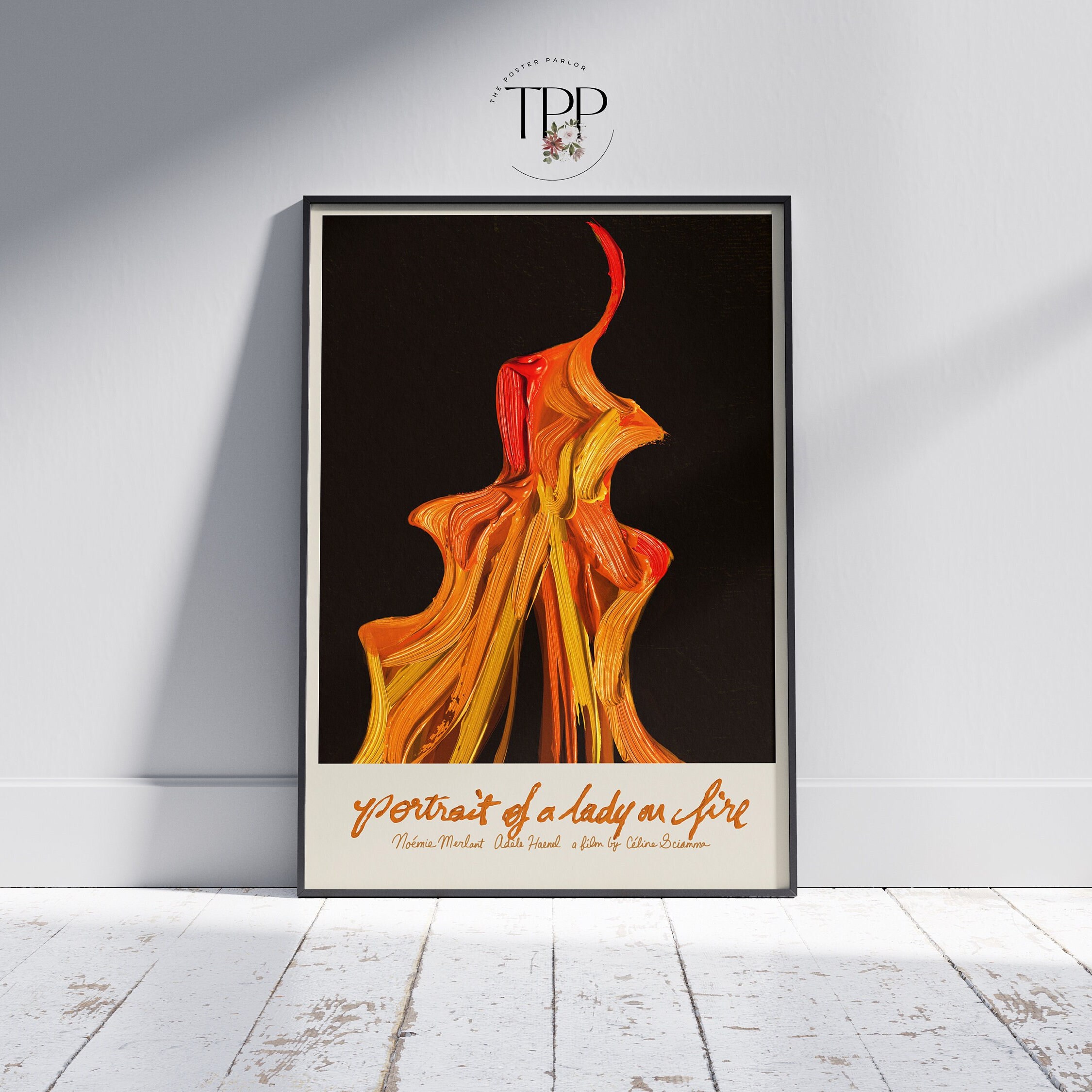 燃ゆる女の肖像ポスター：フランス映画のファインアートプリント