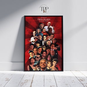 Twin Peaks TV Series Poster: Fine Art Print for 90s Fans