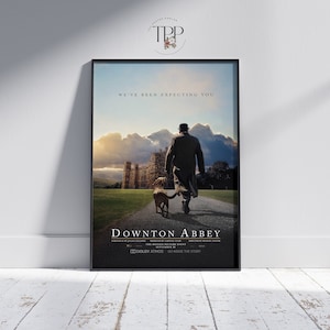 Downton Abbey TV Series Poster, Lady Mary Crawley Wall Art, Historical Drama Film, High Quality Print, Gift for Fans