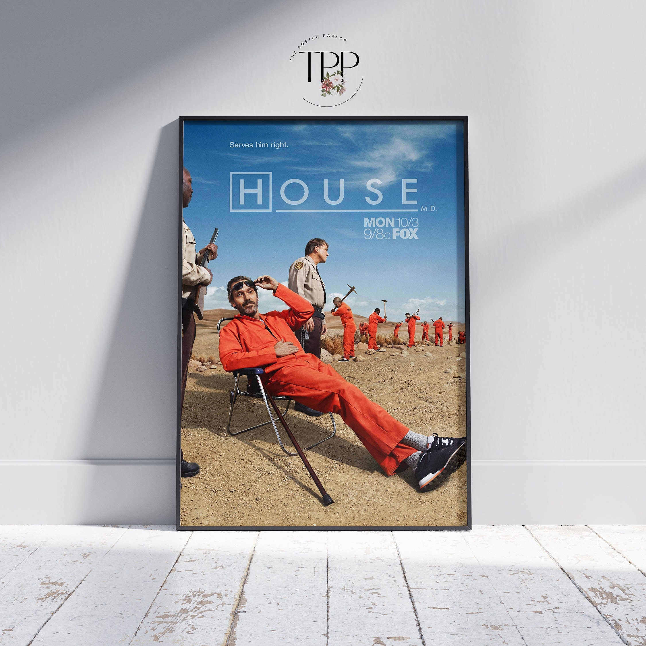 House M.D Poster, Medical Drama TV Show Wall Art, Home Office Decor, Gift  for Gregory House Fans - Etsy