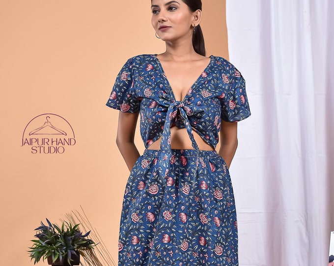 Unique neckline beautiful cotton dress | blue color beach wear gown | Summer wear long sleeve dress | Bridesmaid dress | Gift for Christmas.