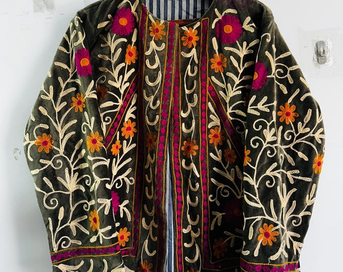 women wear bomber jacket | Long sleeve jackets | Wedding wear jackets | Handmade Embroidery jacket | Bridesmaid jackets | Gift for Christmas