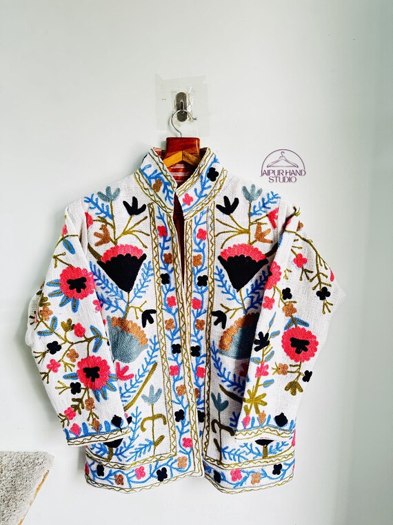 Indian made new design TNT jacket | Women winter wear jacket | Wedding wear short coat | Boho jacket | Bridesmaid jacket | Gift for her.