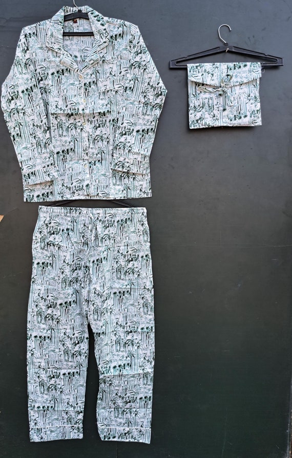 floral print cotton kimono for bridesmaids,women's clothing,cotton pajama set