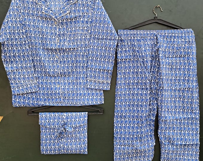 Cotton PJ sets, Long sleepwear, Lightweight cotton pajamas, Fall Clothing Pj Set, Cotton nightwear, Women's cotton PJ sets, Gift For Her.