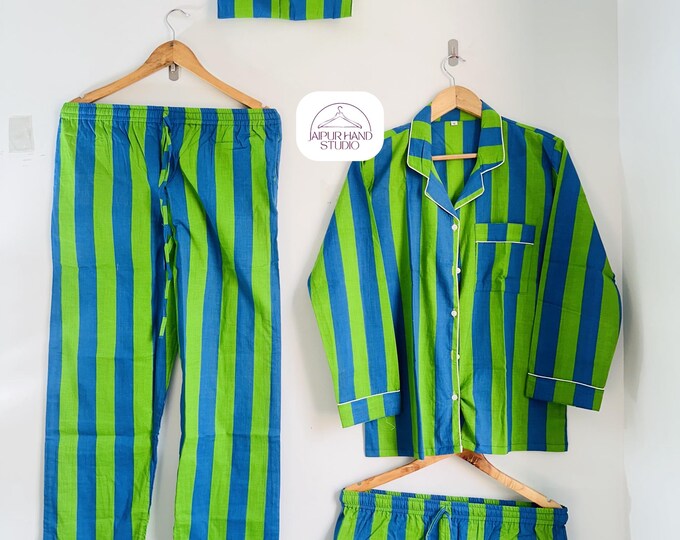 Indian design new cotton Pj set | cotton long Pj sets |women wear night suit | sleepwear suit | summer wear suit | Gift for your MOM.
