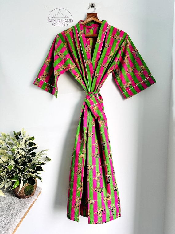 Kimono Cotton Kimono Bathrobe Frida Valentines Day Gift Bird Bathrobe Turkish Bathrobe Cardigan Nightwear Dressing Gown Beach Bikini Summer.