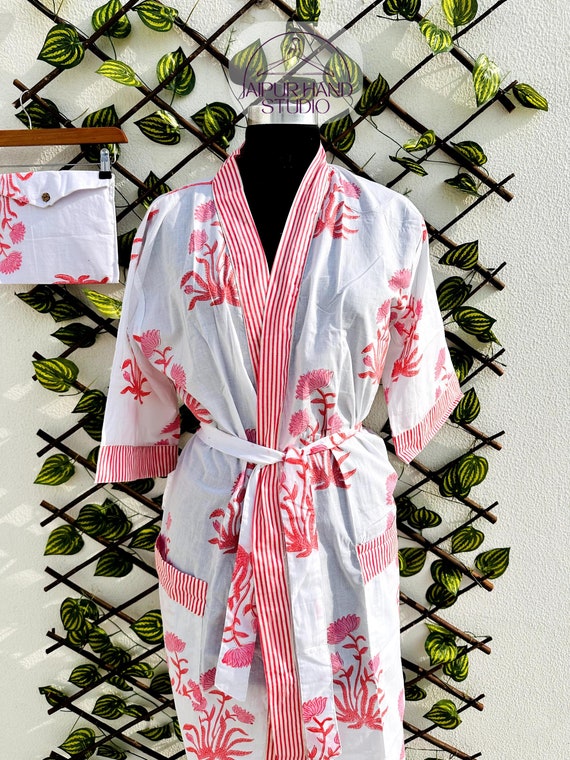 Natural Soft Waffle Linen Robe For Women Men Unisex Kimono Bride Waffle Robe Bathrobe Perfect Gift For Her Wedding, Anniversary or Christmas