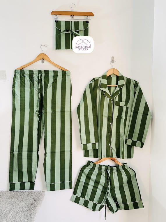 100 % pure cotton made women wear shorts and pajamas | Women night wear pajamas | Block print pajamas | Bridesmaid pajamas | Gift for her.