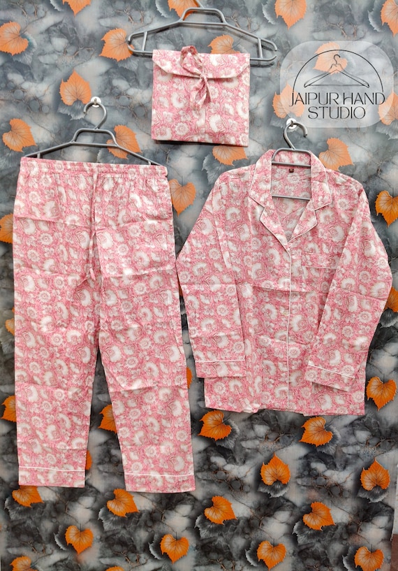 Organic Cotton Plaid Pajama Cotton loungewear 100% washed cotton pajama Bachelorette party Bridal pajama Natural pajama with shorts or pants