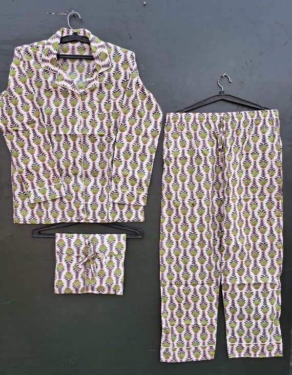 Womens Pajamas | Cotton Pajamas | PJ Sets | Birthday Gift | Nightwear | Loungewear | Long Sleeve Pajamas | Luxury Pajama's | Organic Cotton.
