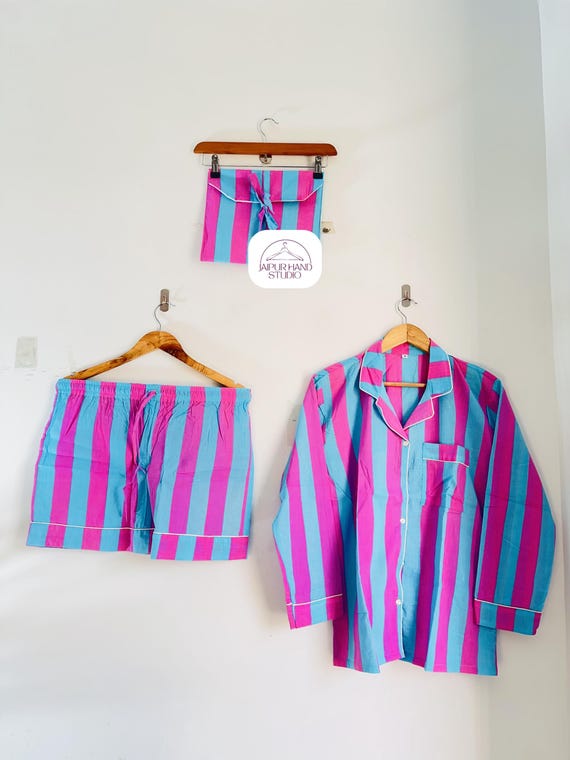 Soft cotton made long PJ set | Home wear pajamas | Beautiful night suit | women sleepwear suit | Bridesmaid pajamas | Gift for Christmas.