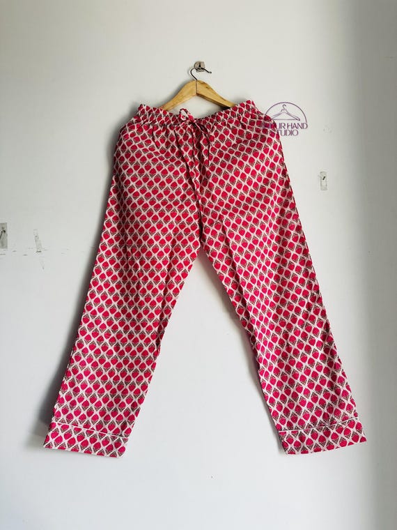 Women sleepwear pajamas | Summer wear soft pajamas | Handmade pajamas | Block print pajamas | Bridesmaid pajamas | Gift for her.