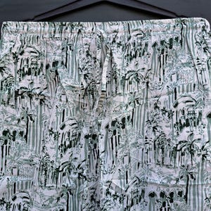 Coffee Floral Print Yarn-Dyed Cotton Kimono Pajama Set main image 1