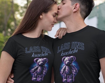 Teddy bear t-shirt, sizes S-5XL, with spikes, as a gift idea for women and men // Humor //