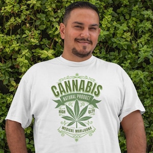 Tshirt Gr. S-5XL Cannabis als Geschenk od. Geschenkidee  für Damen & Herren // Gärtner Grower // Grow // Marihuana // Weed // Eigene Ernte