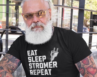 T-shirt sizes S-5XL - E-mobility as a gift idea for women and men // Electric car // Electric vehicle // Tuning // Electric vehicle