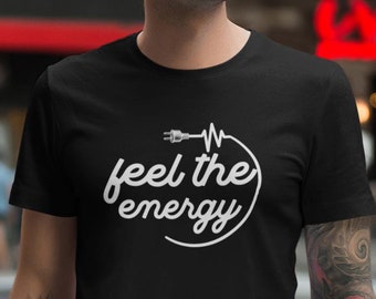 T-shirt sizes S-5XL - E-mobility as a gift idea for women and men // Electric car // Electric vehicle // Tuning // Electric vehicle