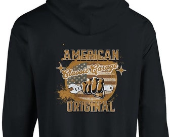 UNISEX Classic Cars Hoodie | Vintage Car Hoodie | Gift for Classic Car Lovers | Retro Streetwear | US Muscle Car Sizes S - 5XL