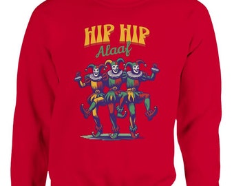 Clown Unisex Sweatshirt - Funny Gift Idea // Carnival // Jester // Mardi Gras / Women's/Men's Various Sizes S - 5XL