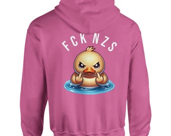 FCK NZS Hoodie UNISEX - Demonstration Protest - Antifa Antifascist - against the right