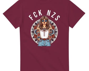 FCK NZS T-Shirt UNISEX - Demonstration Protest - Antifa Antifascist - against the right
