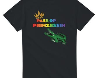 Princess T-Shirt, Black, Carnival/Mardi Gras | Gift Idea for Women, Men, and Others | Princess T-Shirt, Unisex, Adults