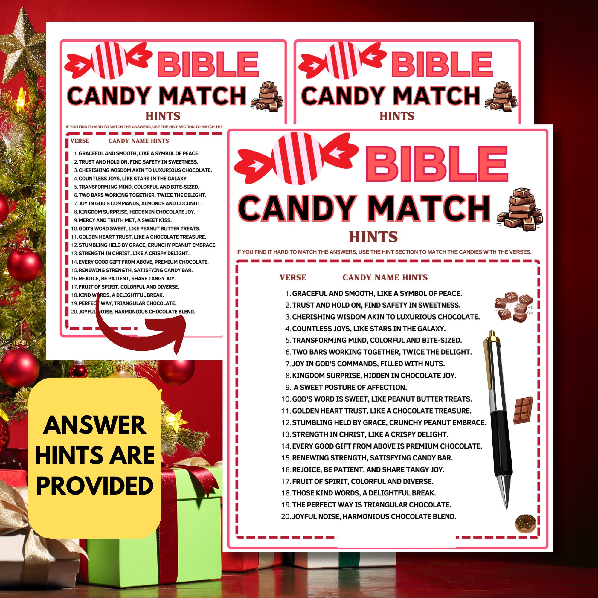 Bible Candy Match Game bible Printable Games for Kidschurch Bible Candy Match Game bible Printable Games for Kidschurch