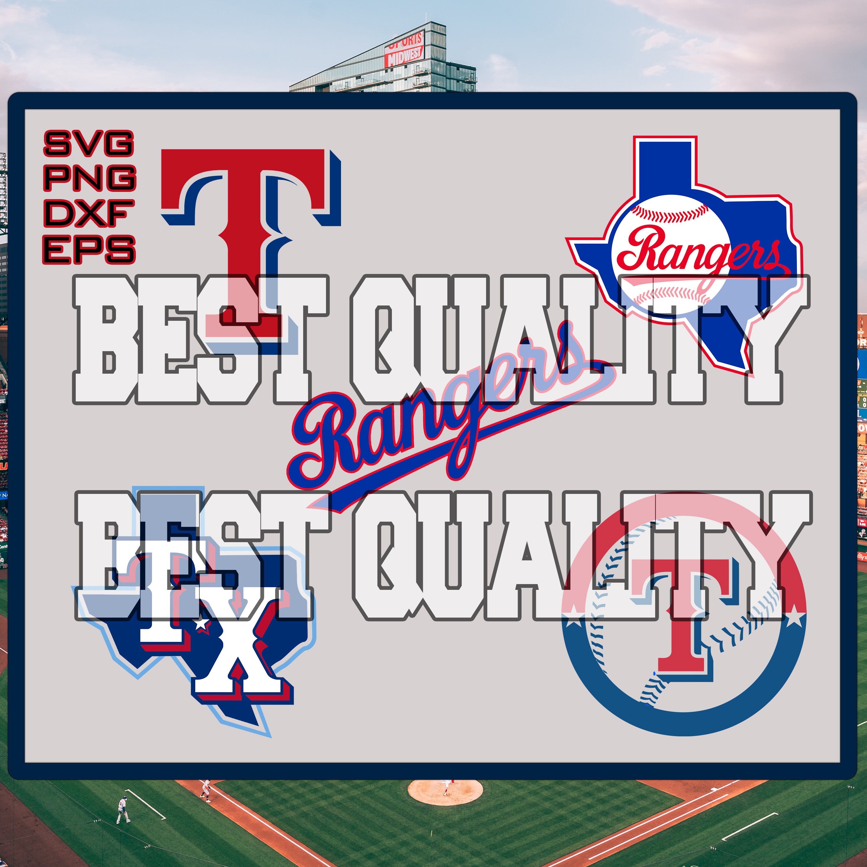 Texas Rangers Svg 