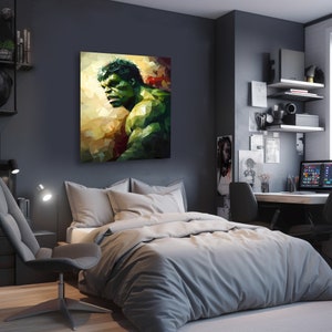 Hulk  |  Fan art  |  Wall art  |  Avengers  |  Poster  |  Printable wall art | Game room wall art  |  Man Cave Wall Décor  |  Bruce Banner