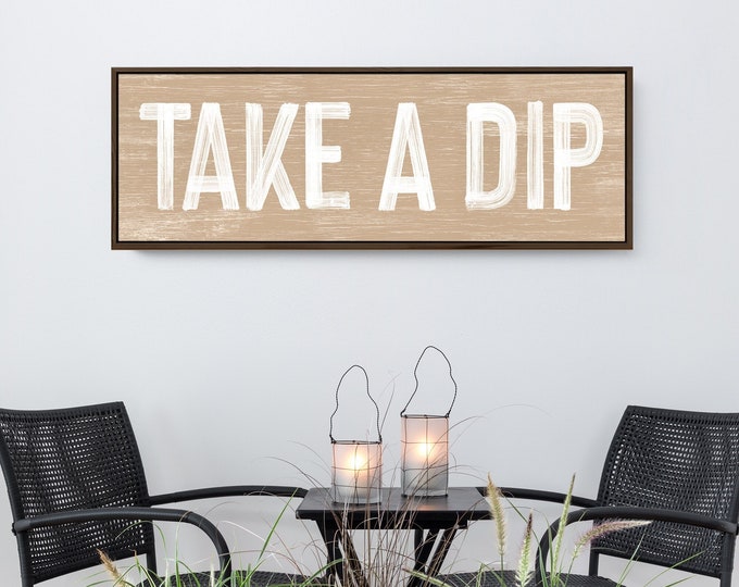 Rustic Hot Tub Sign, Indoor Outdoor Patio Wall Decor, Distressed Wood Art, White on Latte, Gift for Hot Tub Owner