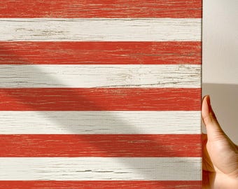 アメリカ国旗プリント（額入り）、ヴィンテージアメリカ国旗サイン