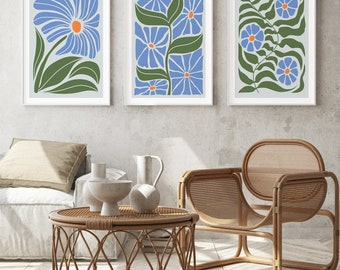 ビンテージ立体壁掛けアート！3枚セット！ Triptych Wall Art, Abstract Wall Art, 3 Piece Framed Set