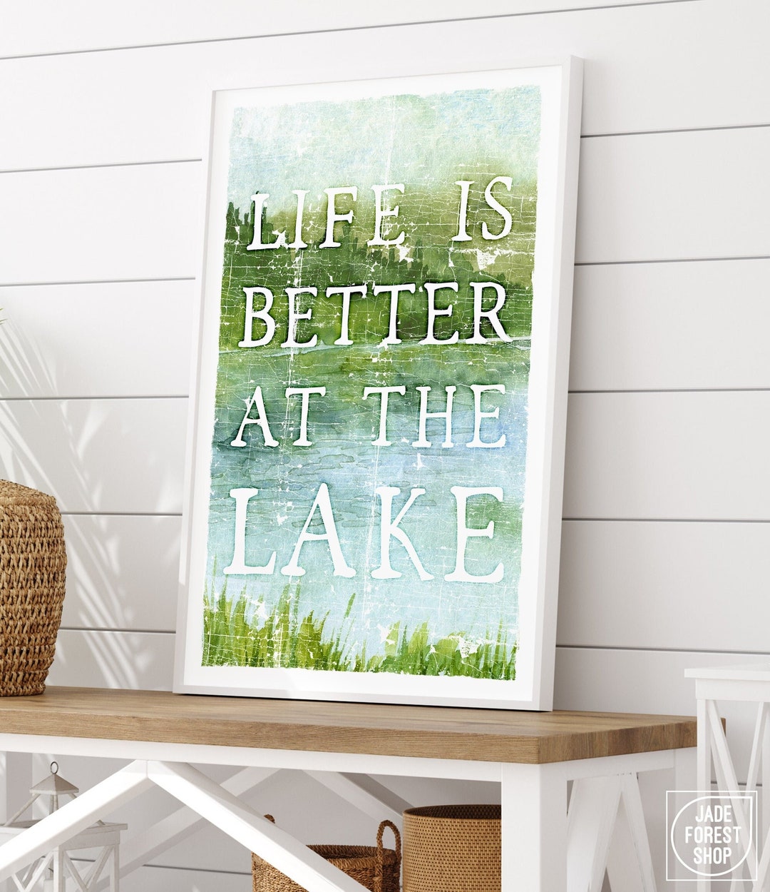 Life Is Better On The Lake Sign