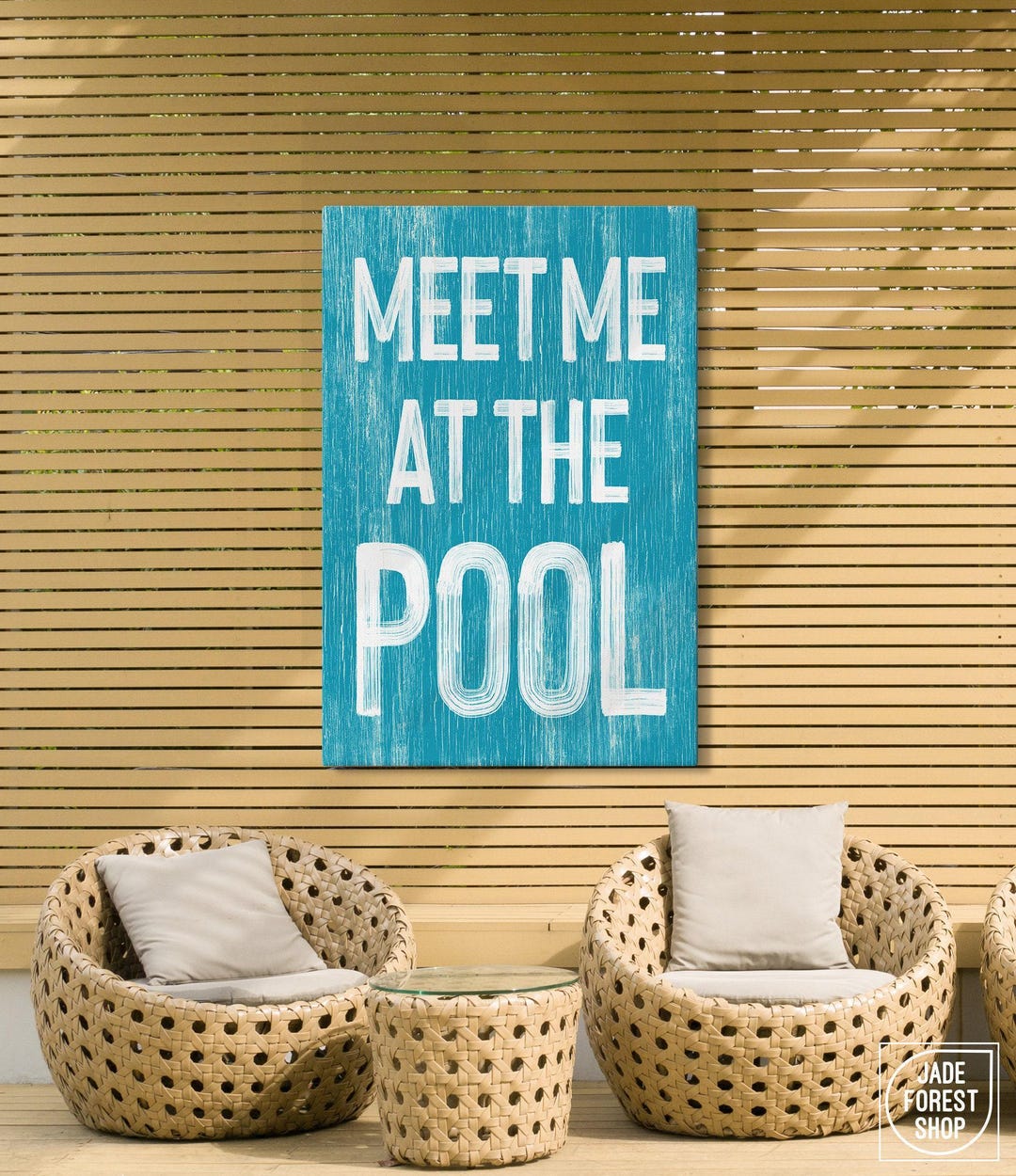 Retro Pool Sign: Vintage Duck Art for Outdoor Wall Decor, Gift for Him ...