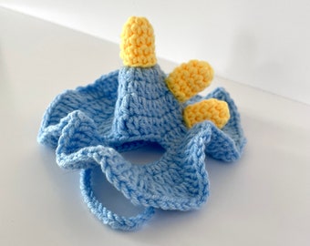 Cat Hat | Crochet | Knitted | Letterbox Gift | Handmade | Cat Lady | Fur Buddy | Accessories | New Pet | Friend | Dinosaur |