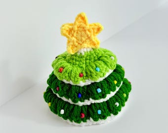 Christmas Tress Cat Hat | Crochet | Knitted | Letterbox Gift | Handmade | Cat Lady | Fur Buddy | Accessories | New Pet | Friend | Frog |
