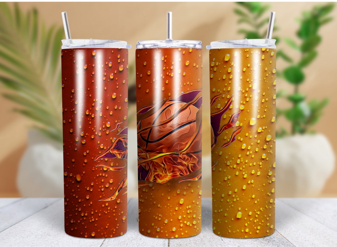 Afro Basketball Custom Madagascar Skinny Tumbler Come On Angel Manzano LT14 main image 0