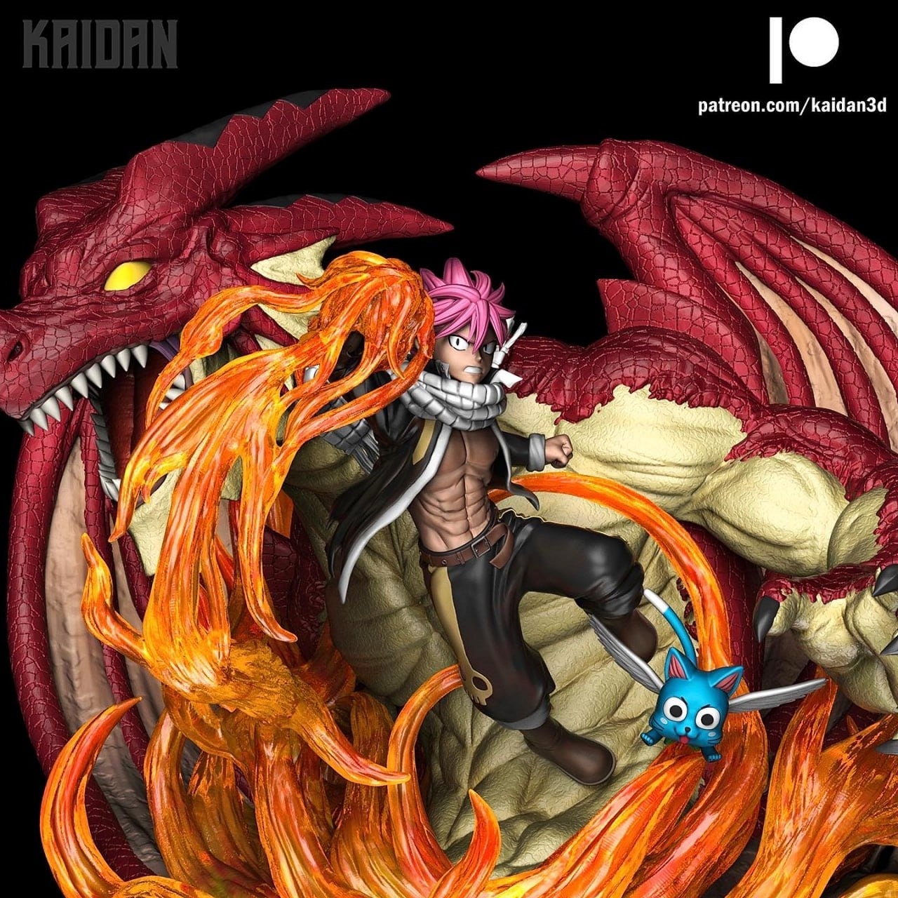 Natsu Dragneel Dragon Trained (Fairy Tail) Premium Art Print –  Collector's Outpost