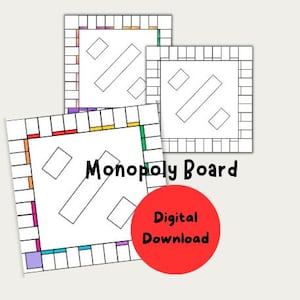 Monopoly, Monopoly-Vorlage, Monopoly Go, Monopoly-Spiel, Monopoly-Brett, Monopoly-Spiel, Benutzerdefiniertes Monopoly-Vorlagenspiel, Monopoly-bearbeitbares Tem