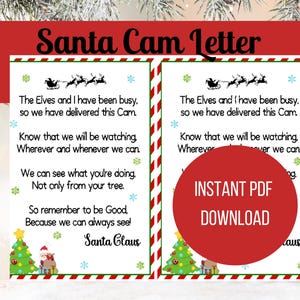 Carta de Santa Cam, Carta de Santa, Desde el escritorio de, Carta de Santa, Santa Cam, Carta de elfo, Santa Cam PNG, Santa Cam SVG, Notas de elfo