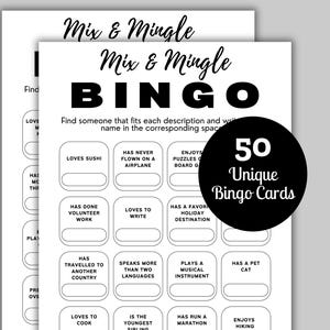 Coworker bingo, Mingle Bingo, Find Someone Who, Find a Coworker Bingo, Workplace Bingo, Workplace Bingo, Teambuilding Games, Networking Bing