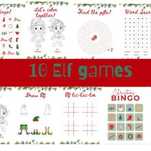 Elf Kit Elf Mischief Kit Elf Shelf Kit Elf Kit Printable Elf Notes