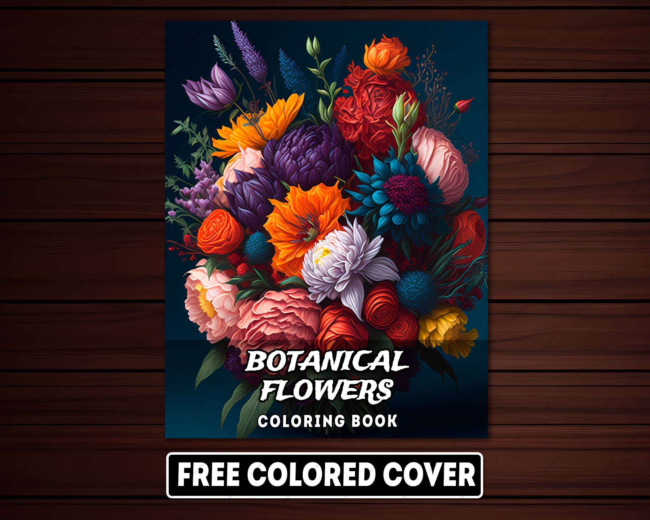 35 Printable Botanical Coloring Pages, Coloring Book, Adults + Kids ...