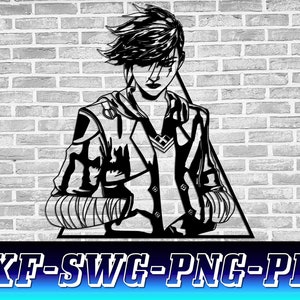 Arcane Vi Svg, Vi (Arcane) Dxf, League of Legends Dxf, Lol Svg, Vi (Arcane) Silhouette, Vi (Arcane), Instant digital download