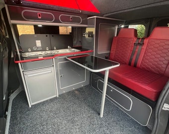 Full Van CONVERSION Vivaro Trafic Despatch 2014-2019 Campervan 4 BERTH Pop Top LWB