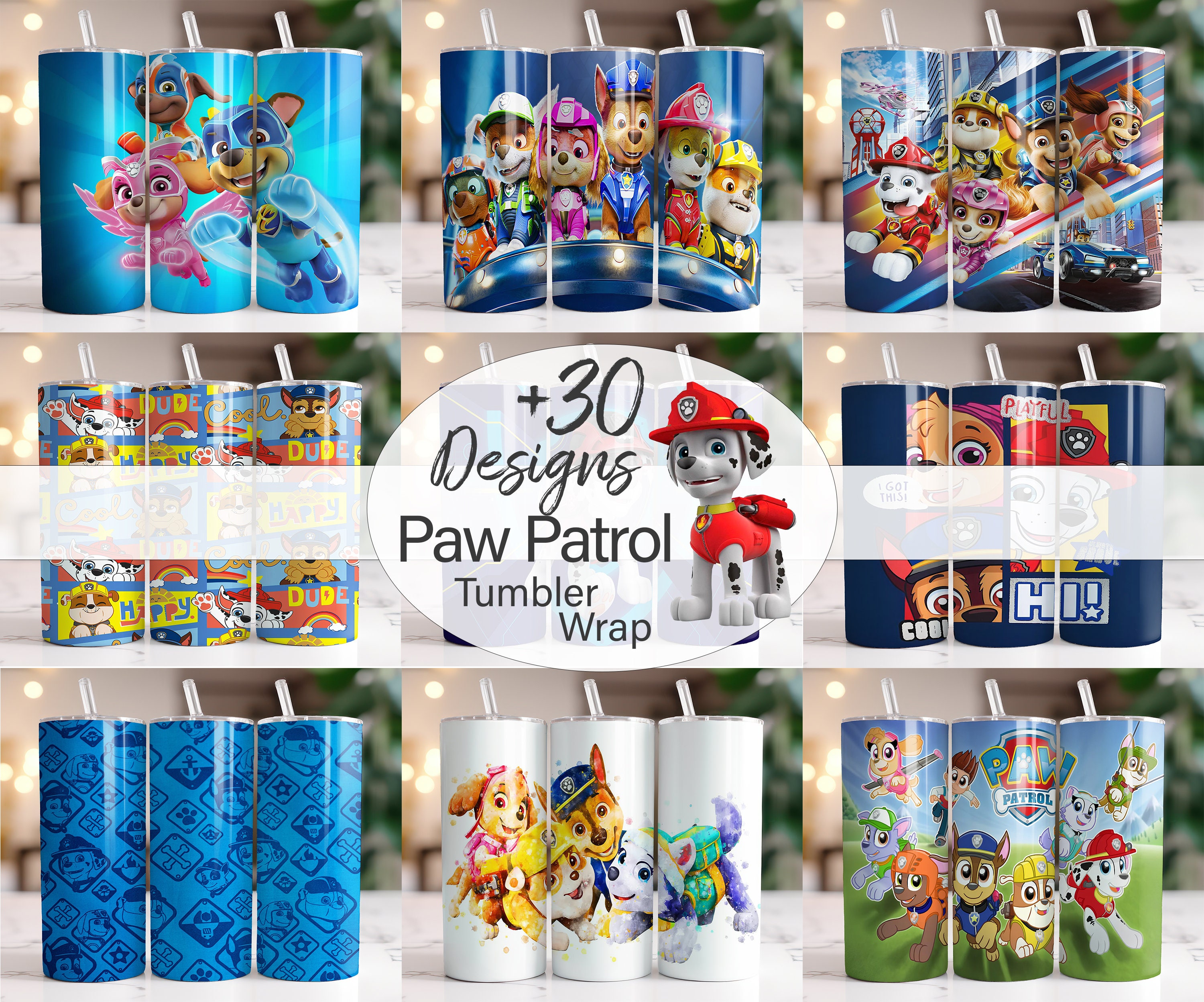 Paw Patrol Topper Tumbler